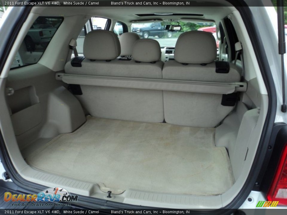 2011 Ford Escape XLT V6 4WD White Suede / Camel Photo #21