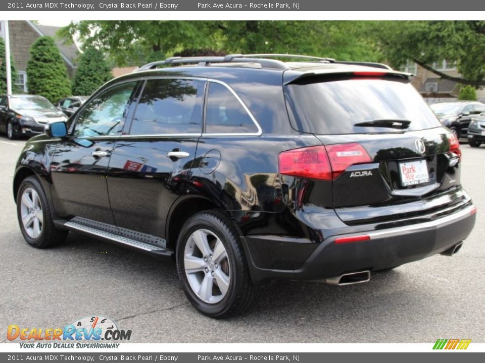 2011 Acura MDX Technology Crystal Black Pearl / Ebony Photo #5