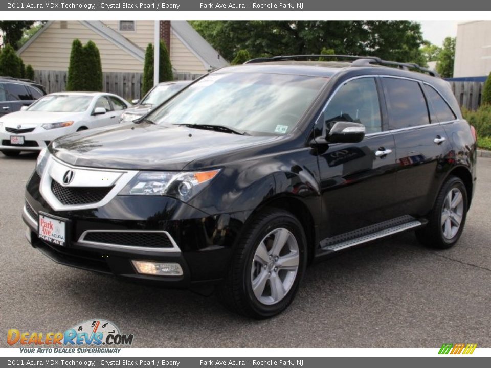 2011 Acura MDX Technology Crystal Black Pearl / Ebony Photo #7