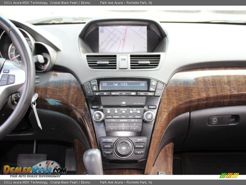 2011 Acura MDX Technology Crystal Black Pearl / Ebony Photo #15