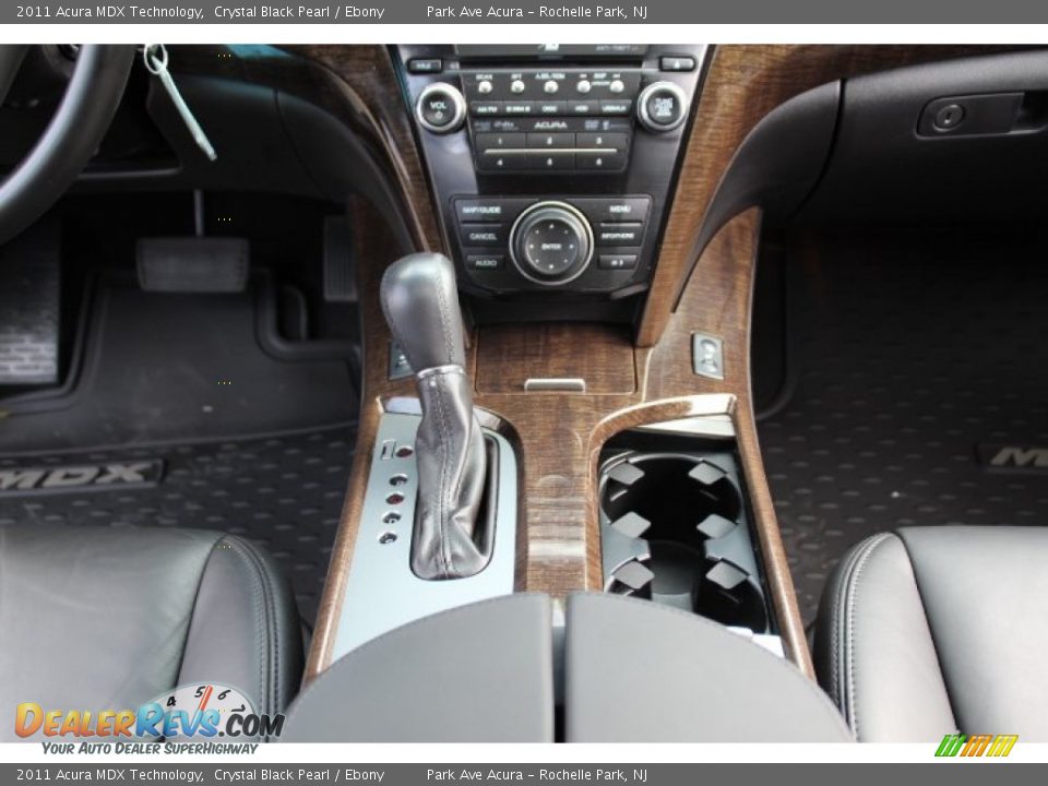 2011 Acura MDX Technology Crystal Black Pearl / Ebony Photo #16