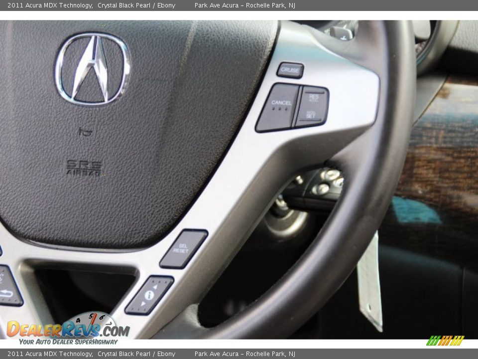 2011 Acura MDX Technology Crystal Black Pearl / Ebony Photo #19