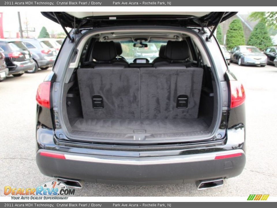 2011 Acura MDX Technology Crystal Black Pearl / Ebony Photo #21