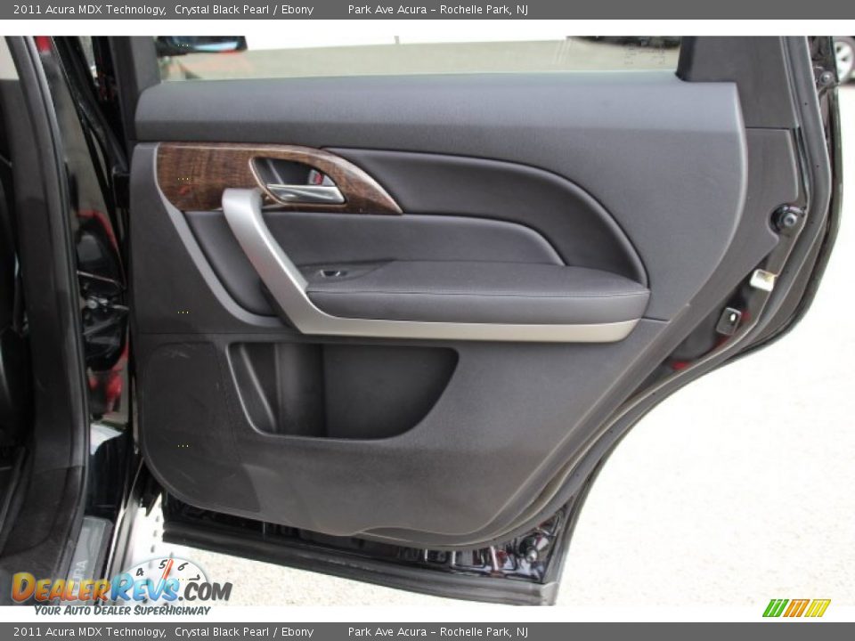 2011 Acura MDX Technology Crystal Black Pearl / Ebony Photo #23