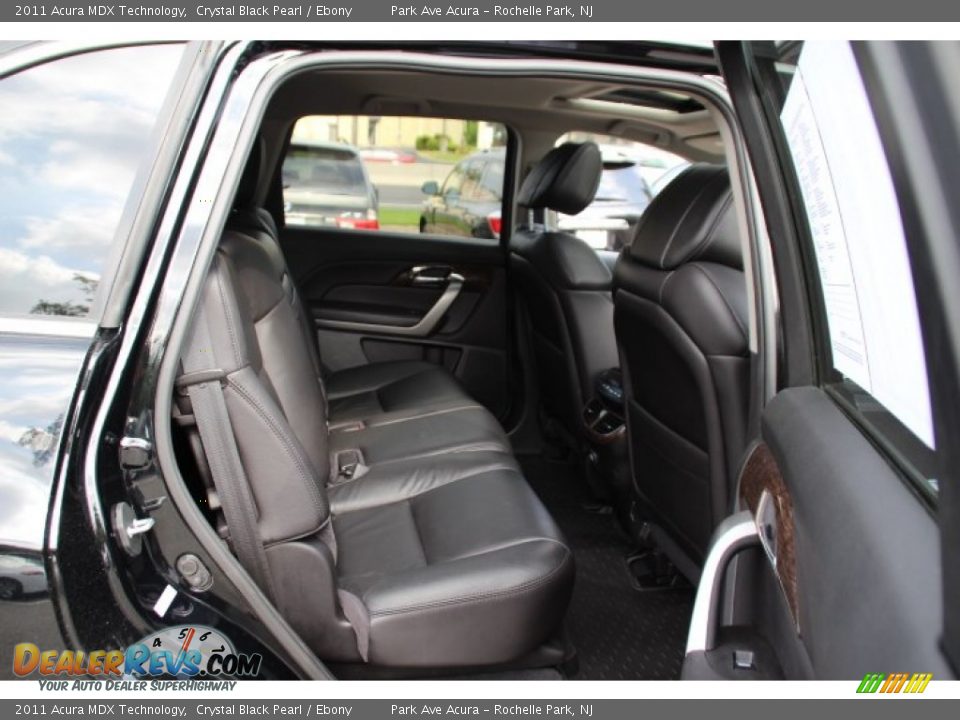 2011 Acura MDX Technology Crystal Black Pearl / Ebony Photo #24