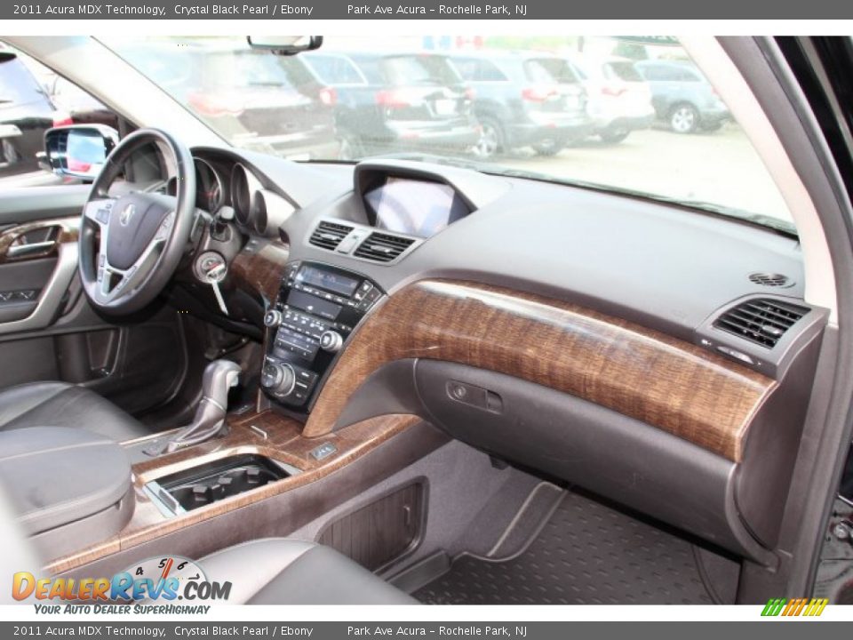 2011 Acura MDX Technology Crystal Black Pearl / Ebony Photo #26