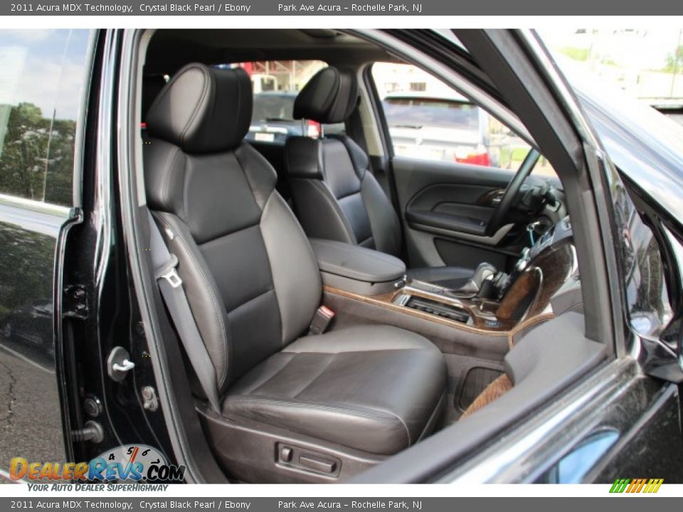 2011 Acura MDX Technology Crystal Black Pearl / Ebony Photo #28