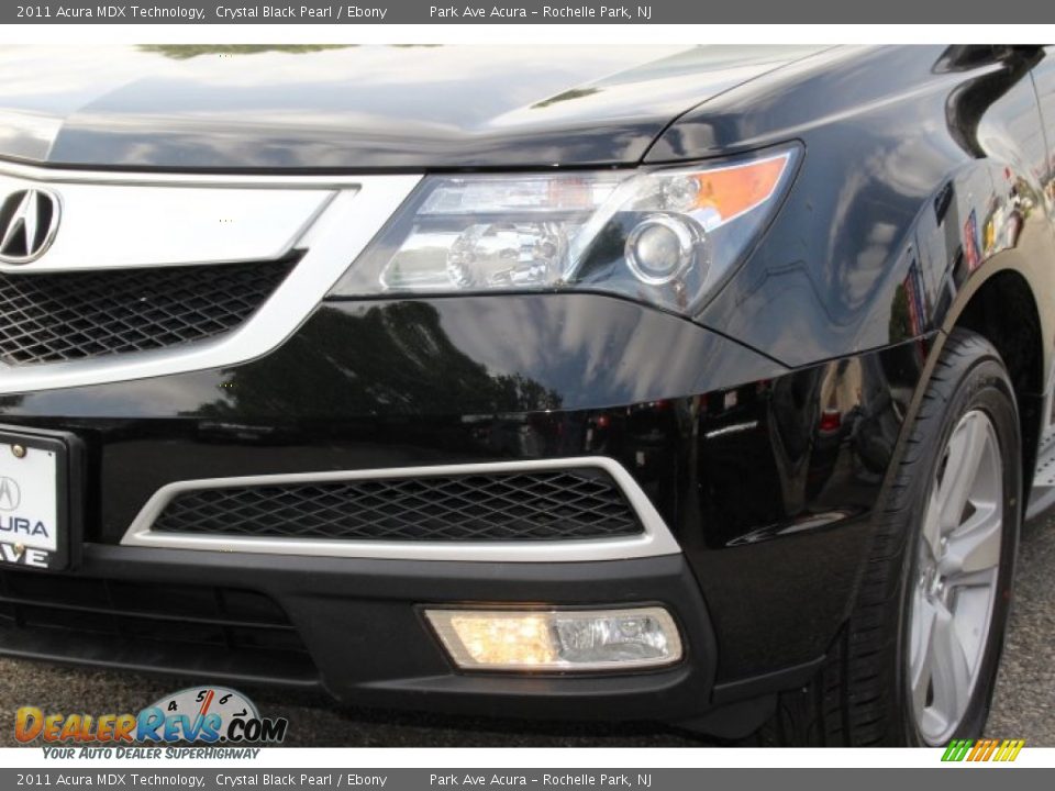 2011 Acura MDX Technology Crystal Black Pearl / Ebony Photo #30