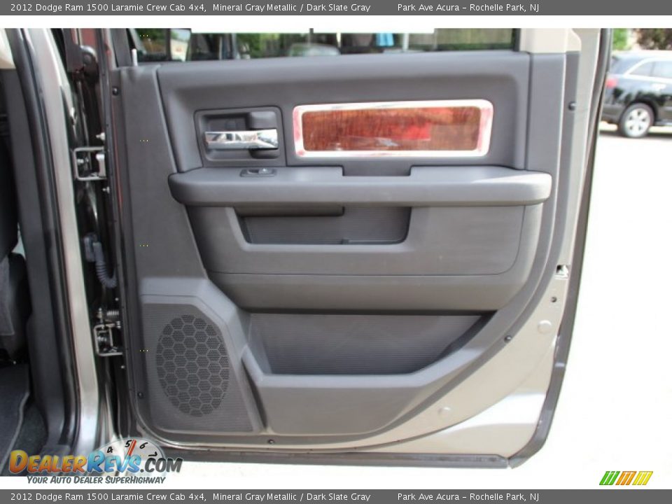 2012 Dodge Ram 1500 Laramie Crew Cab 4x4 Mineral Gray Metallic / Dark Slate Gray Photo #23