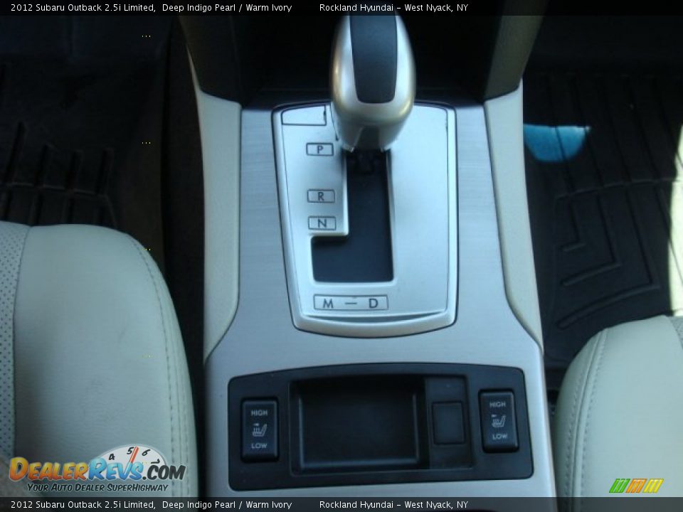2012 Subaru Outback 2.5i Limited Deep Indigo Pearl / Warm Ivory Photo #19