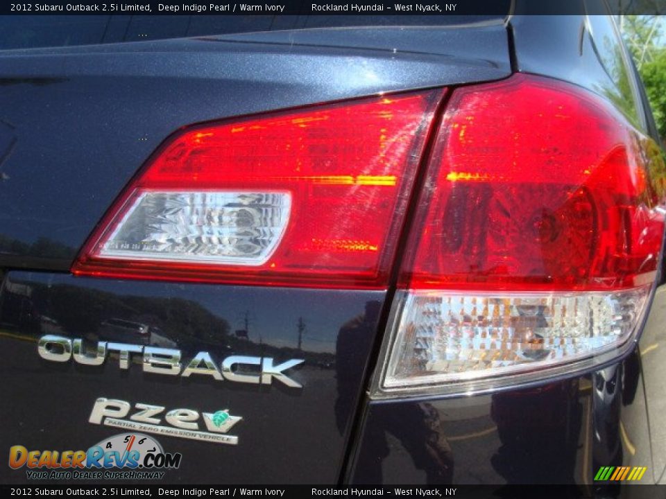 2012 Subaru Outback 2.5i Limited Deep Indigo Pearl / Warm Ivory Photo #23