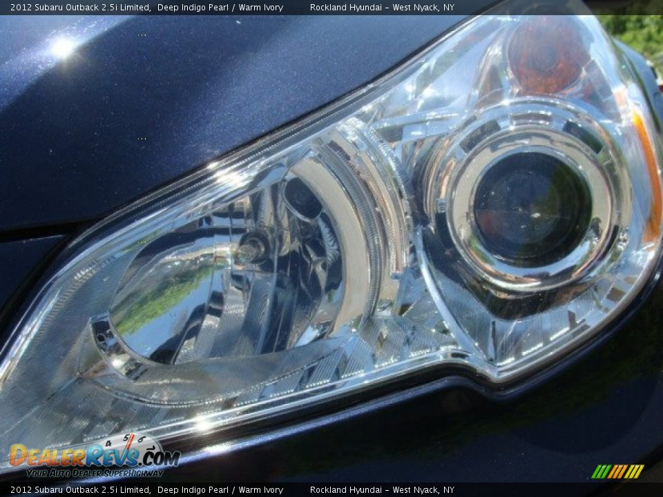 2012 Subaru Outback 2.5i Limited Deep Indigo Pearl / Warm Ivory Photo #31