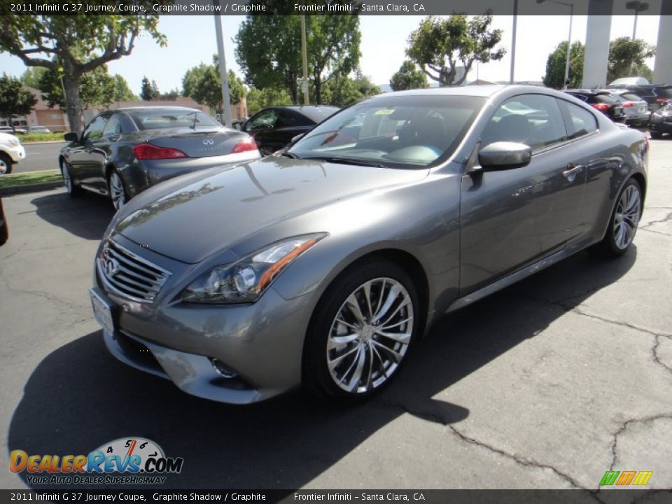 2011 Infiniti G 37 Journey Coupe Graphite Shadow / Graphite Photo #1