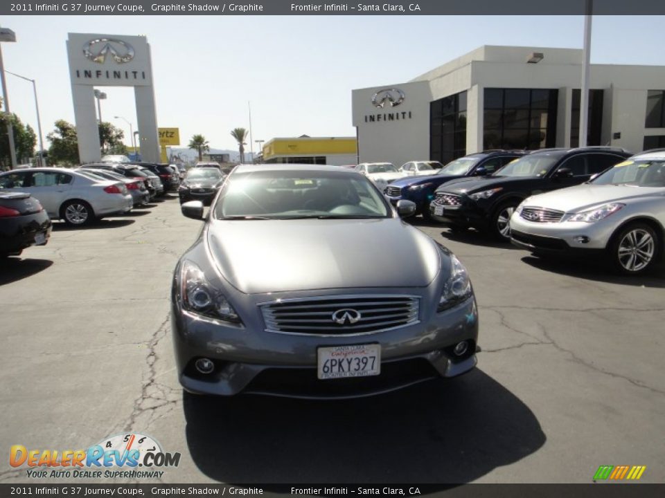 2011 Infiniti G 37 Journey Coupe Graphite Shadow / Graphite Photo #3