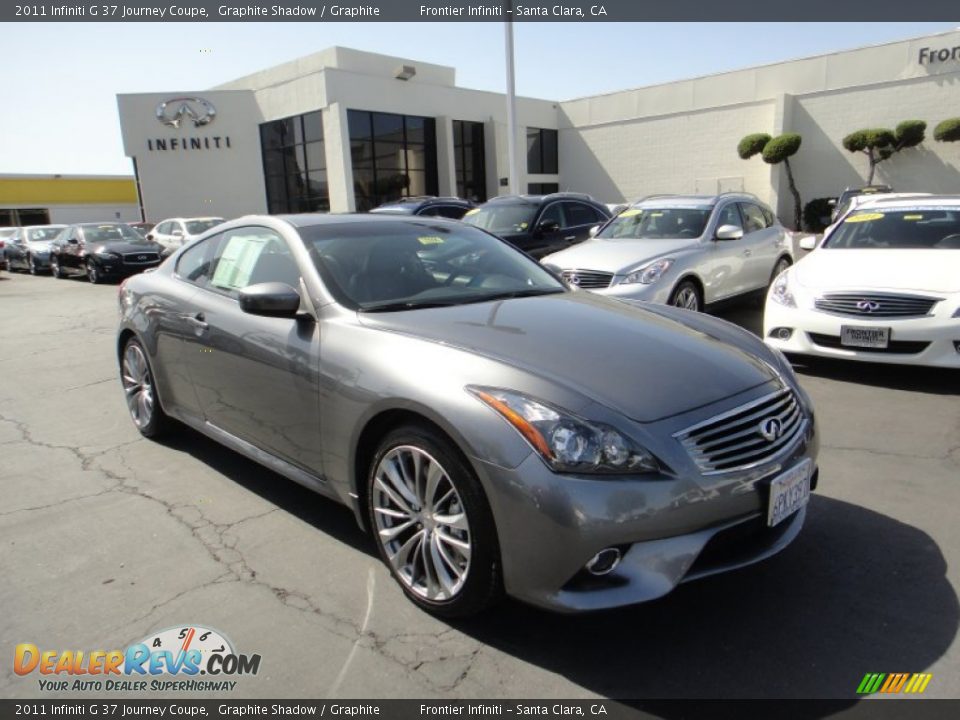 2011 Infiniti G 37 Journey Coupe Graphite Shadow / Graphite Photo #4