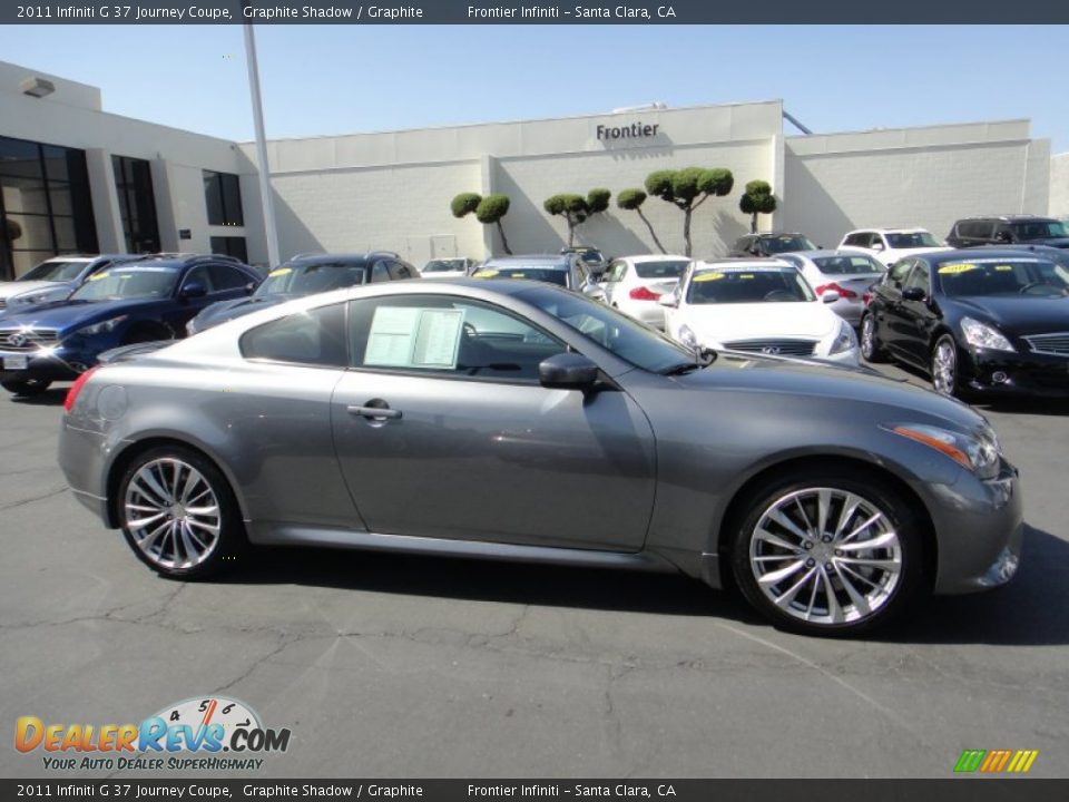 2011 Infiniti G 37 Journey Coupe Graphite Shadow / Graphite Photo #5