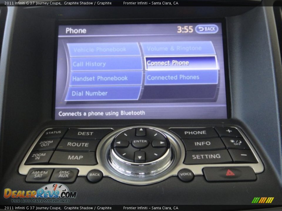 2011 Infiniti G 37 Journey Coupe Graphite Shadow / Graphite Photo #12