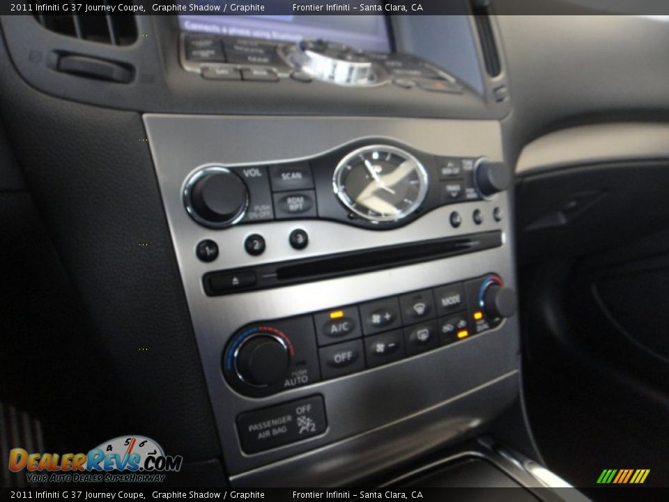 2011 Infiniti G 37 Journey Coupe Graphite Shadow / Graphite Photo #13