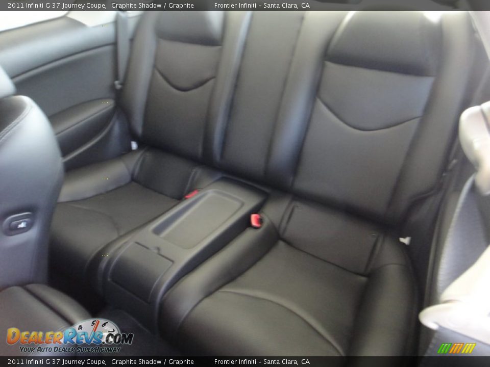 2011 Infiniti G 37 Journey Coupe Graphite Shadow / Graphite Photo #17