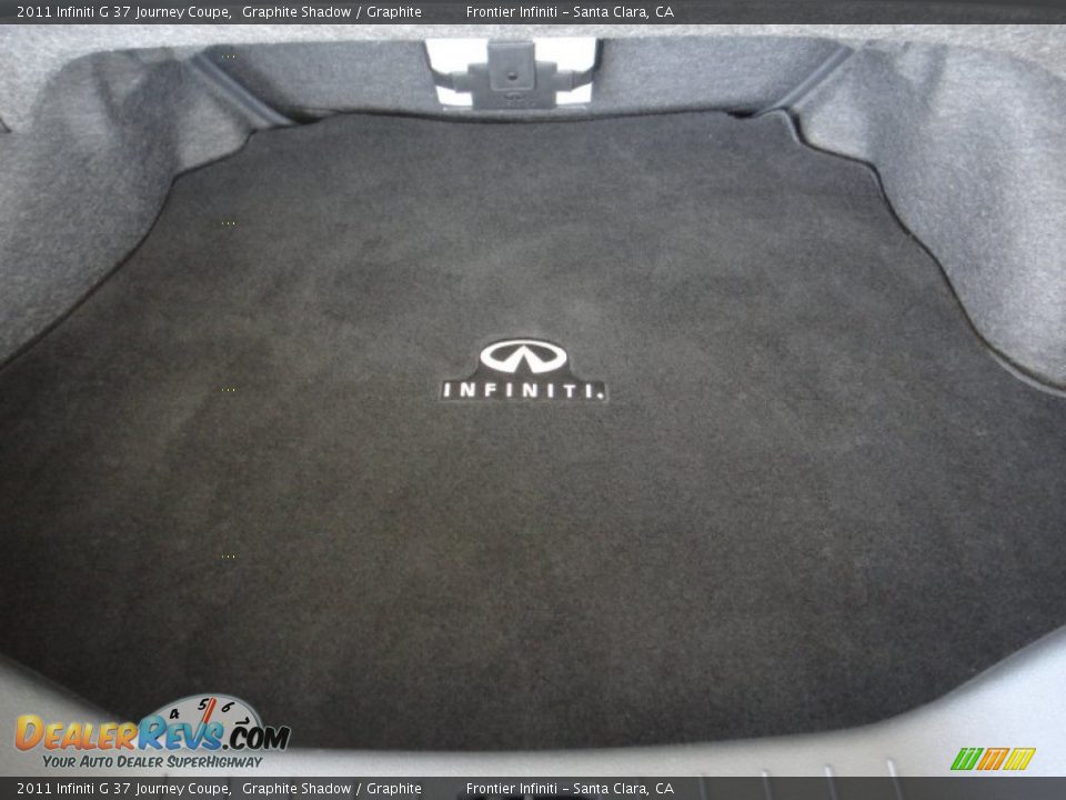 2011 Infiniti G 37 Journey Coupe Graphite Shadow / Graphite Photo #19