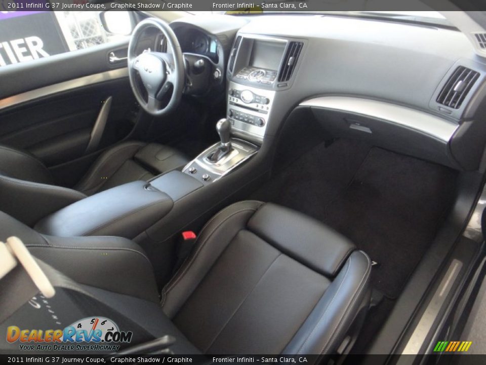 2011 Infiniti G 37 Journey Coupe Graphite Shadow / Graphite Photo #21