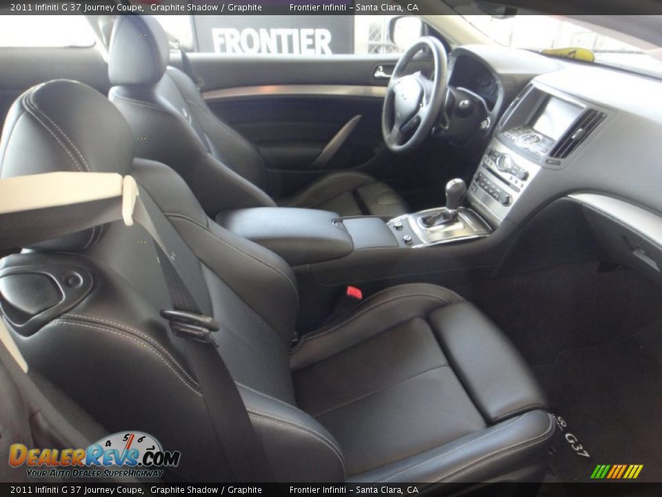 2011 Infiniti G 37 Journey Coupe Graphite Shadow / Graphite Photo #22