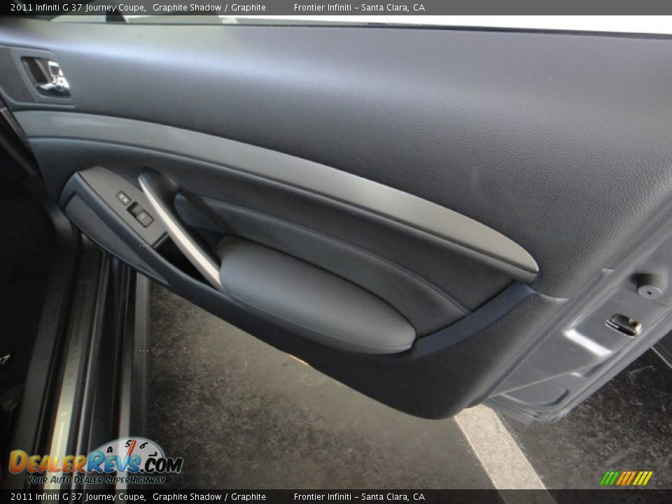 2011 Infiniti G 37 Journey Coupe Graphite Shadow / Graphite Photo #23