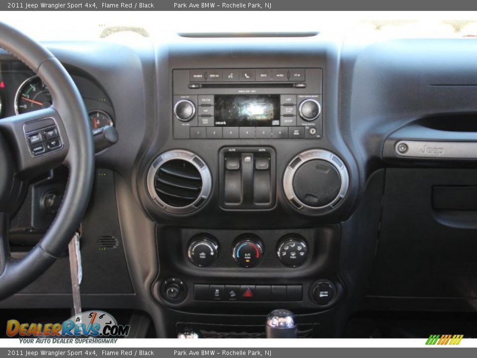 2011 Jeep Wrangler Sport 4x4 Flame Red / Black Photo #14