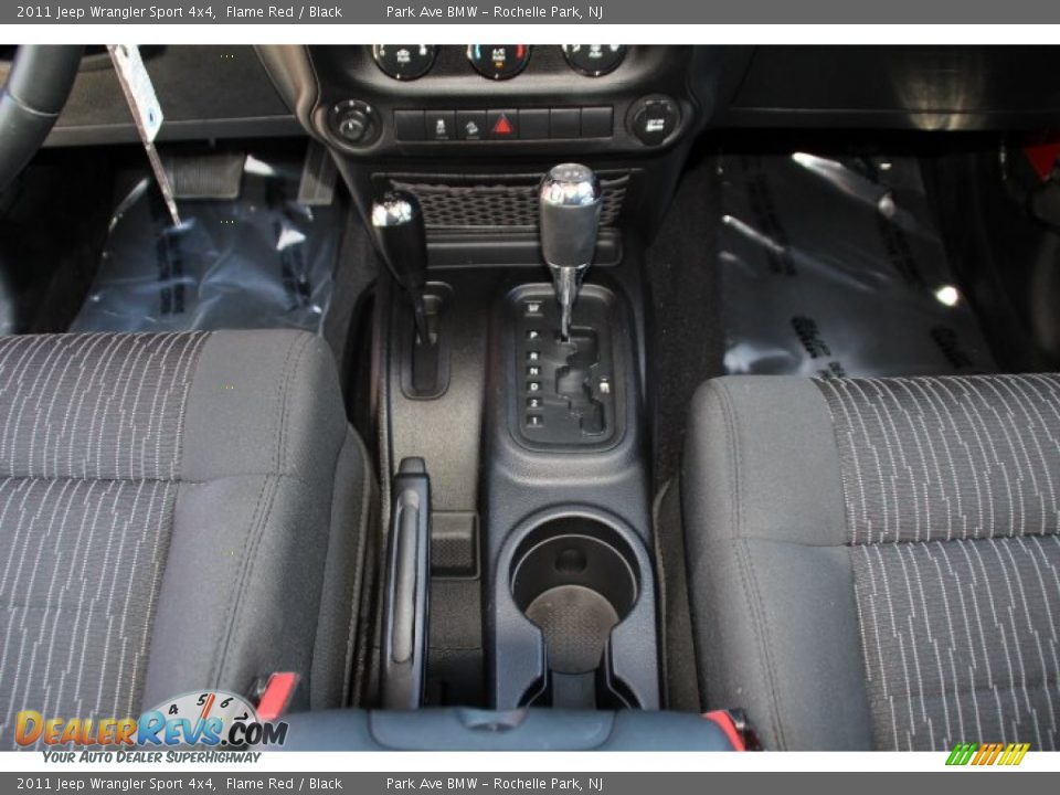 2011 Jeep Wrangler Sport 4x4 Flame Red / Black Photo #15