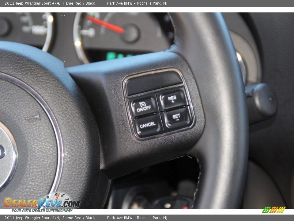 2011 Jeep Wrangler Sport 4x4 Flame Red / Black Photo #18