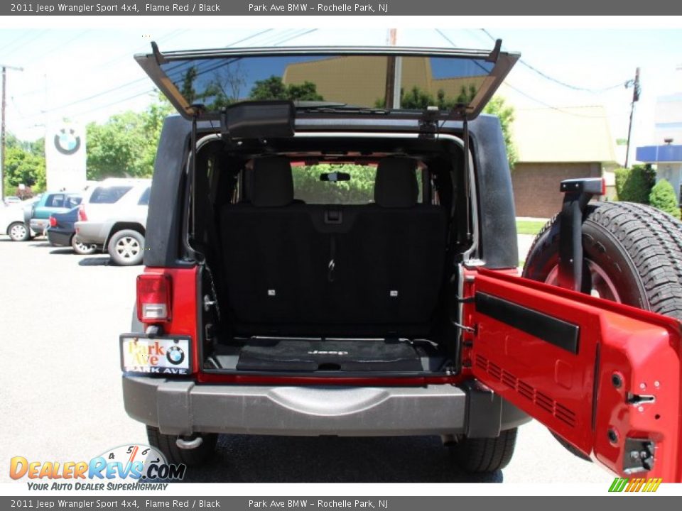 2011 Jeep Wrangler Sport 4x4 Flame Red / Black Photo #21