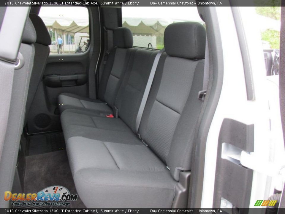 2013 Chevrolet Silverado 1500 LT Extended Cab 4x4 Summit White / Ebony Photo #13