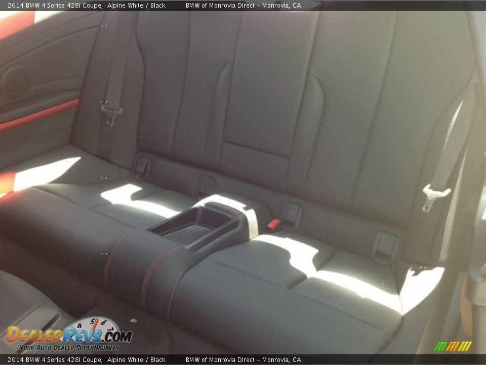 2014 BMW 4 Series 428i Coupe Alpine White / Black Photo #6