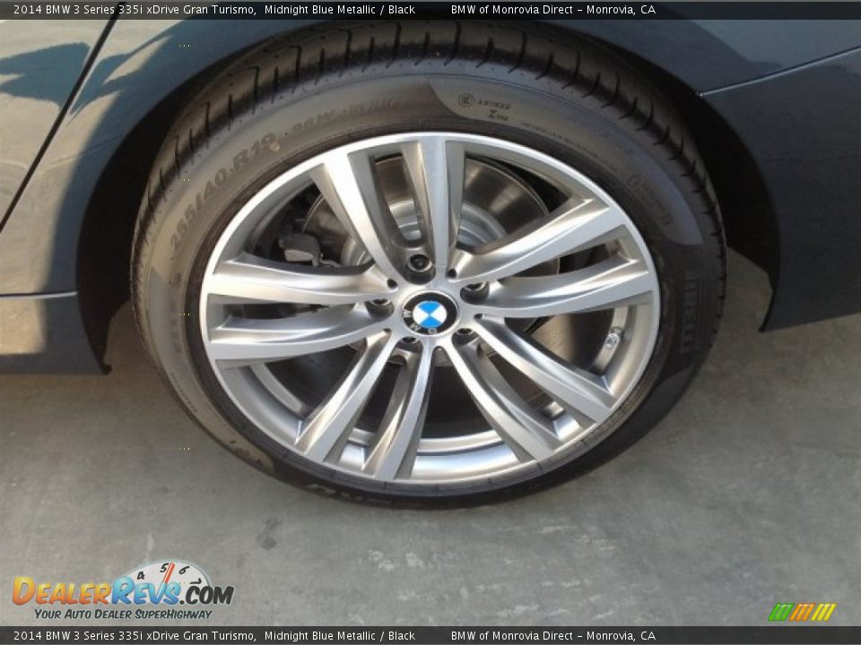 2014 BMW 3 Series 335i xDrive Gran Turismo Wheel Photo #4