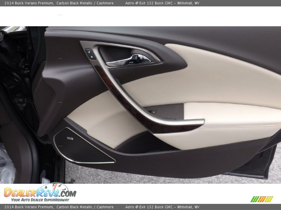 2014 Buick Verano Premium Carbon Black Metallic / Cashmere Photo #7
