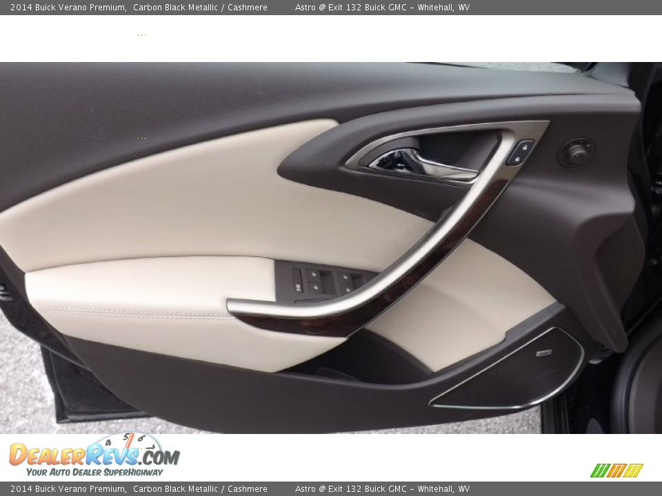 2014 Buick Verano Premium Carbon Black Metallic / Cashmere Photo #11