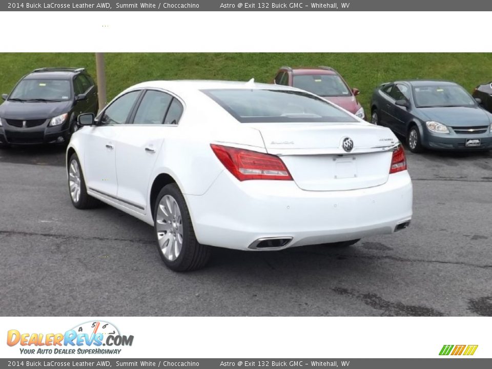 2014 Buick LaCrosse Leather AWD Summit White / Choccachino Photo #4