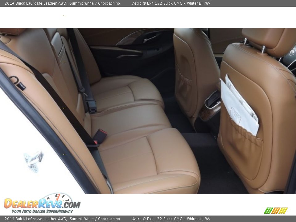 2014 Buick LaCrosse Leather AWD Summit White / Choccachino Photo #8