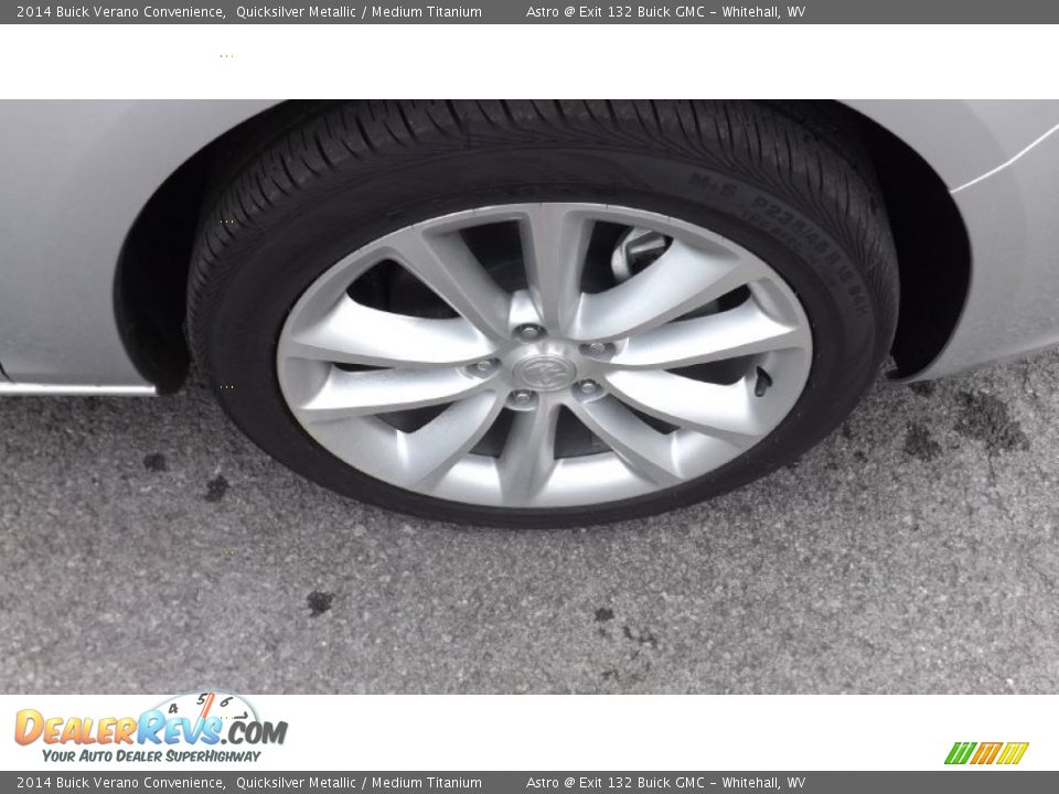 2014 Buick Verano Convenience Quicksilver Metallic / Medium Titanium Photo #7