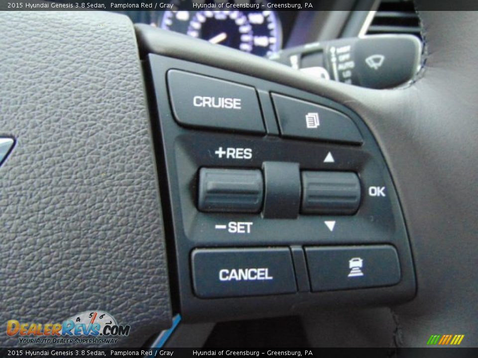 Controls of 2015 Hyundai Genesis 3.8 Sedan Photo #22