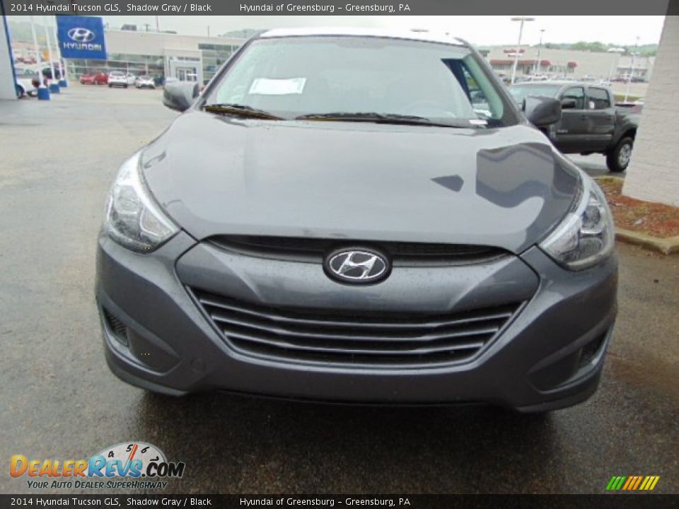 2014 Hyundai Tucson GLS Shadow Gray / Black Photo #3