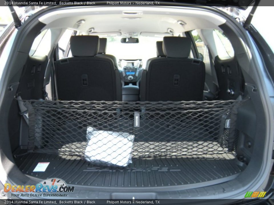 2014 Hyundai Santa Fe Limited Becketts Black / Black Photo #18
