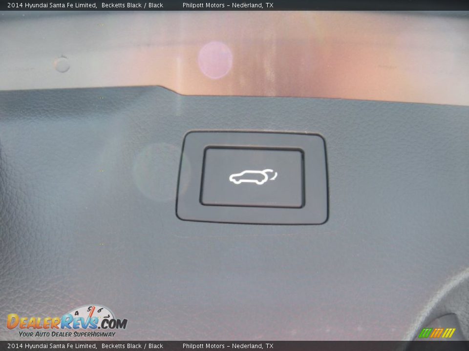 2014 Hyundai Santa Fe Limited Becketts Black / Black Photo #20