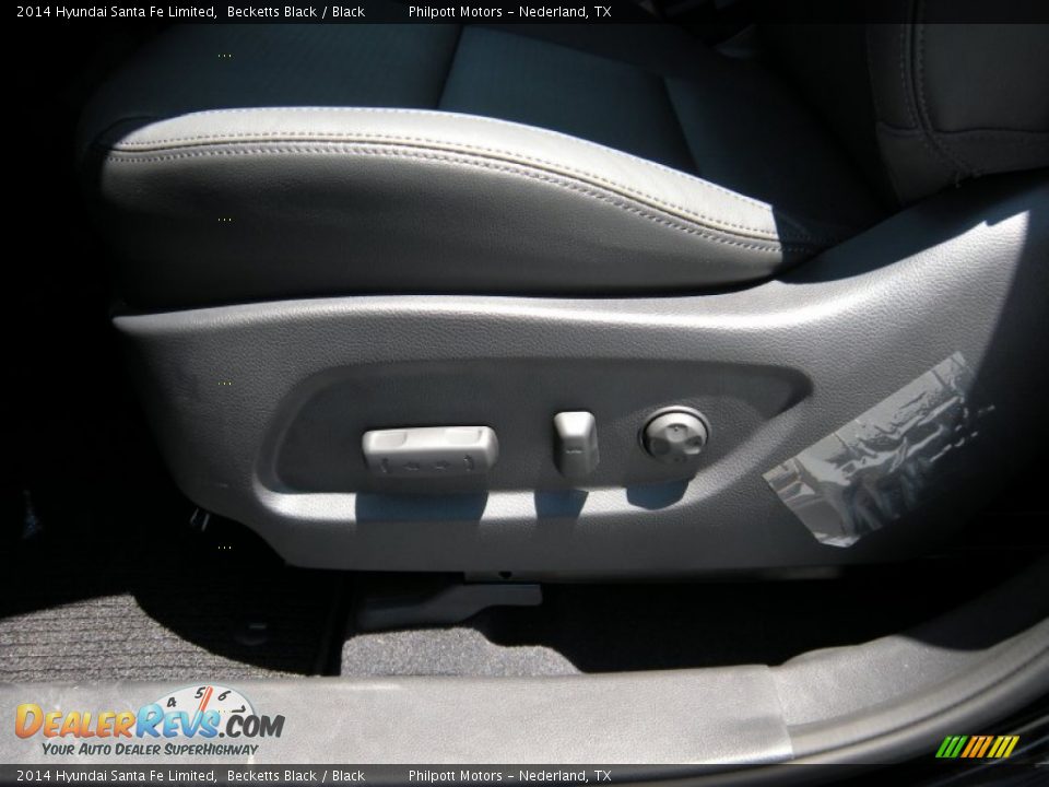 2014 Hyundai Santa Fe Limited Becketts Black / Black Photo #27