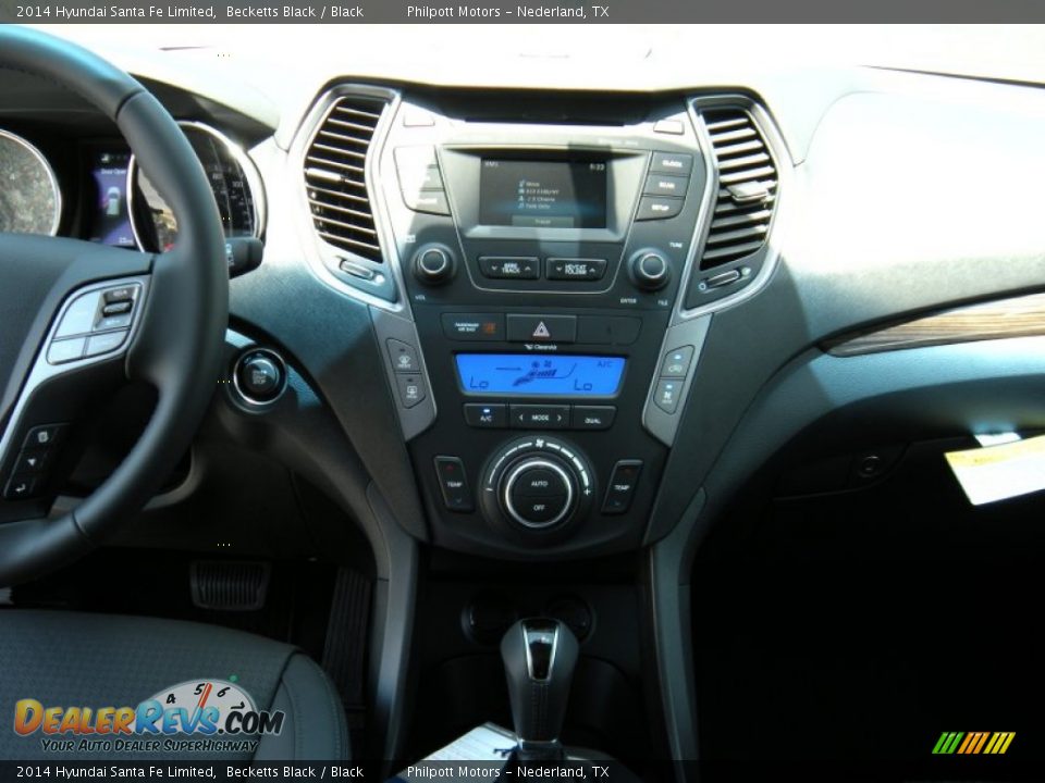 2014 Hyundai Santa Fe Limited Becketts Black / Black Photo #29