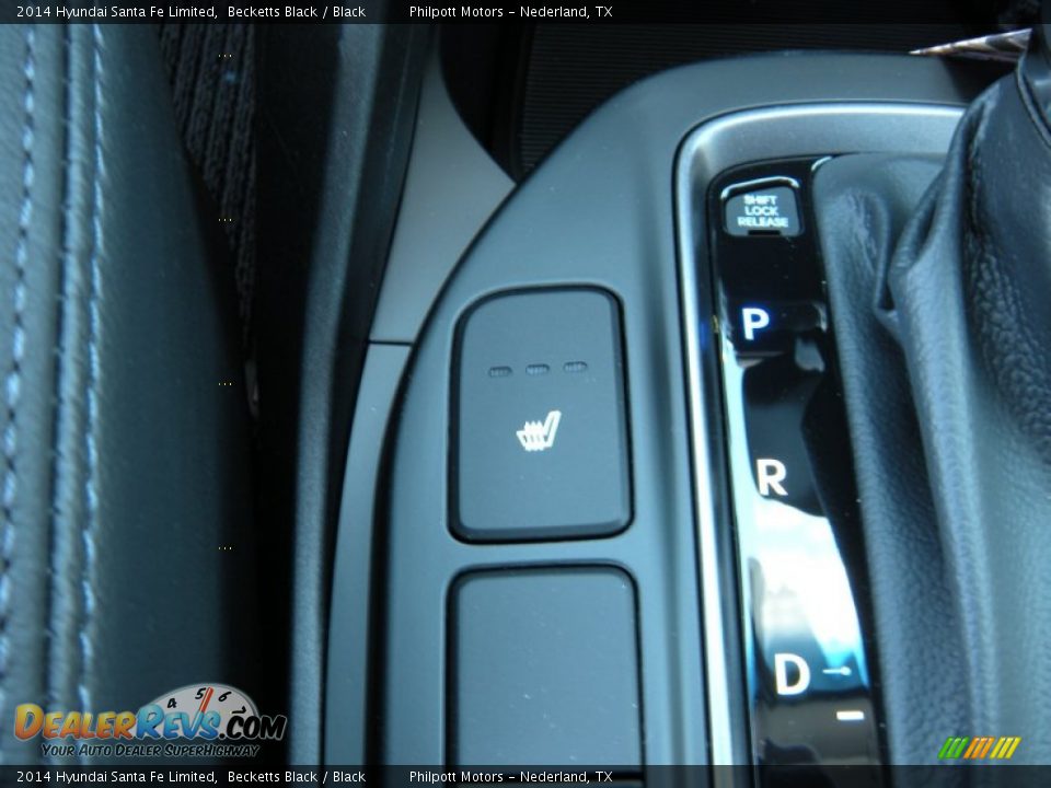 2014 Hyundai Santa Fe Limited Becketts Black / Black Photo #33