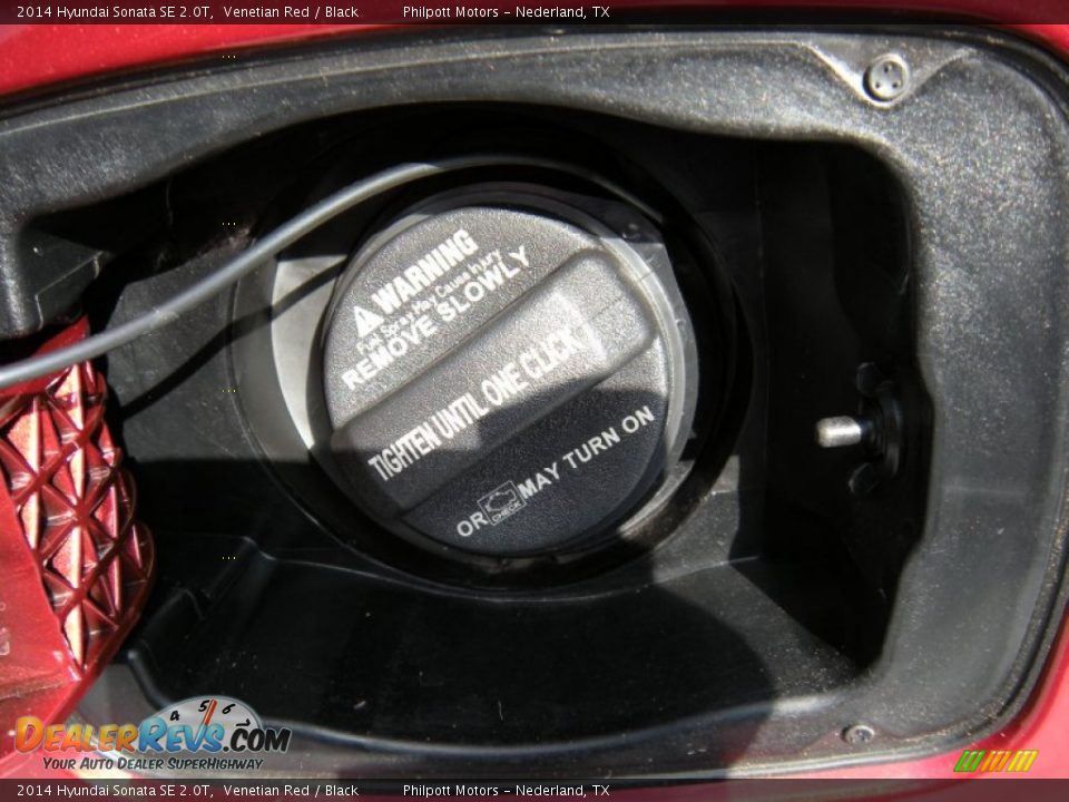 2014 Hyundai Sonata SE 2.0T Venetian Red / Black Photo #13