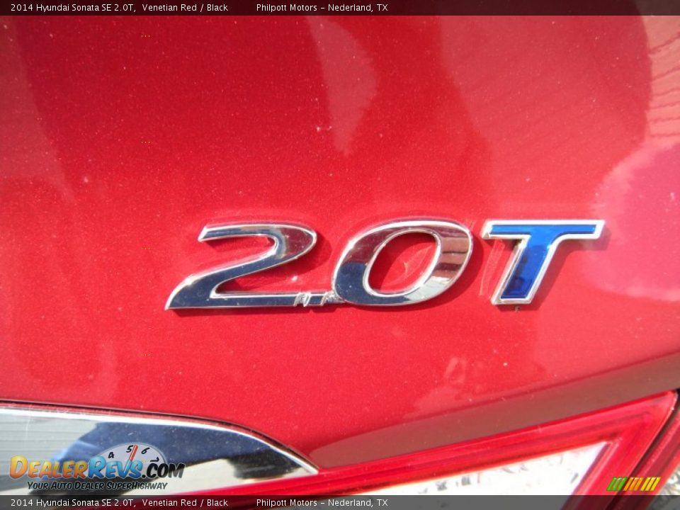 2014 Hyundai Sonata SE 2.0T Venetian Red / Black Photo #15