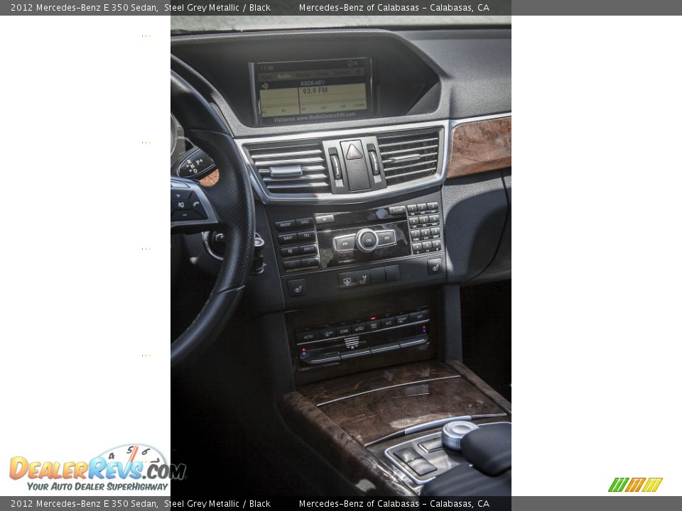 2012 Mercedes-Benz E 350 Sedan Steel Grey Metallic / Black Photo #5