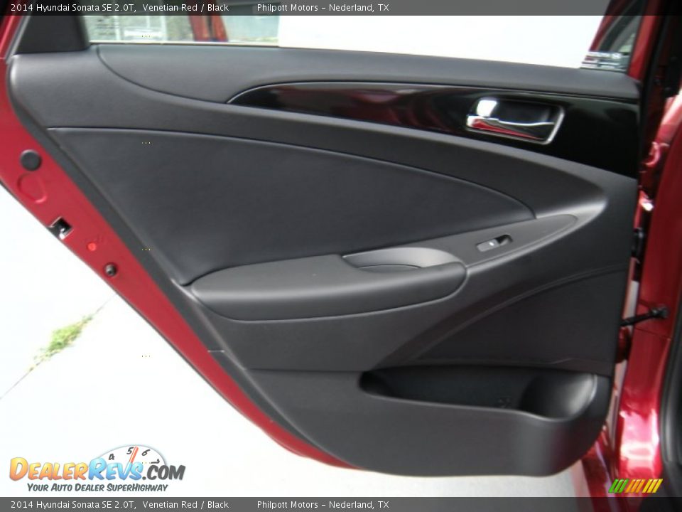 2014 Hyundai Sonata SE 2.0T Venetian Red / Black Photo #19